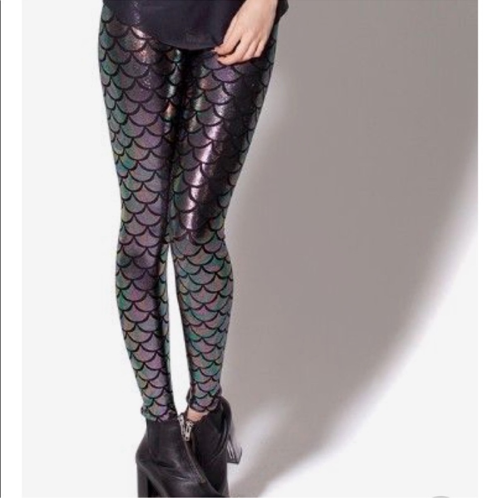 Blackmilk Chameleon Mermaid Leggings